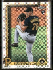 2025 Topps Chrome Update X-Fractors #USC177 Thomas Harrington Pirates 5094