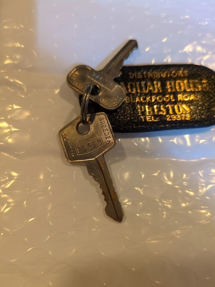 Llavero vintage Jaguar CUD con llaves Wilmot Breeden - Excelente estado Foto 4 de 4