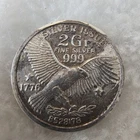 ?⚡️?RARE ??2 GRAM EAGLE 1776-1976 BICENTENNIAL SILVER ISSUE 999 SILVER COIN