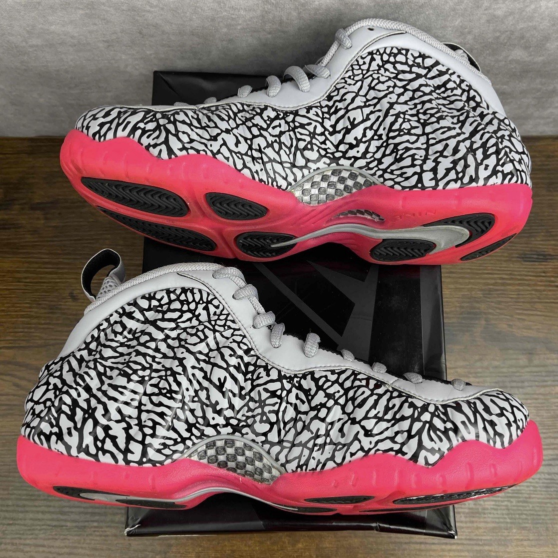 Nike Foamposite エレファント リーク】 ナイキ エア フォームポジット プロ エレファント プリント