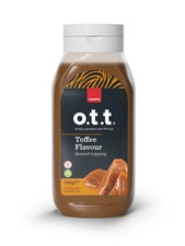 Macphie O.T.T Toffee Dessert Topping Sauce Premium Flavour 1L