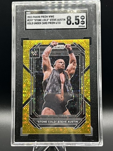 Stone Cold' Steve Austin [Gold] #197 2023 Panini Prizm WWE card