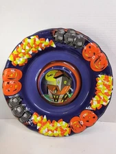 Vintage Halloween Chip and Dip/Candy Platter NOS