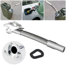 Flexible Jerry Can Spout Stainless Steel Long Nose Spout Nozzle for 5L 10L 20L
