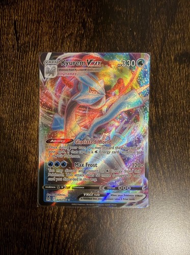 Kyurem VMAX Holofoil 049/196 NM Pokemon Lost Origin