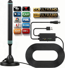 Switchable Signal Booster HDTV Antenna for Lo...