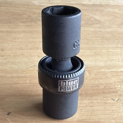 Cornwell Tools 9mm Universal Swivel Impact Socket 1/4'' Drive 6 Point CBPIU16M