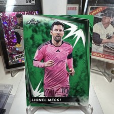 2024 Leaf Lionel Messi Green #5