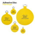 Disc Plate Hanger Picture Hanging Self Adhesive Stick on Invisible Hook 5 Sizes