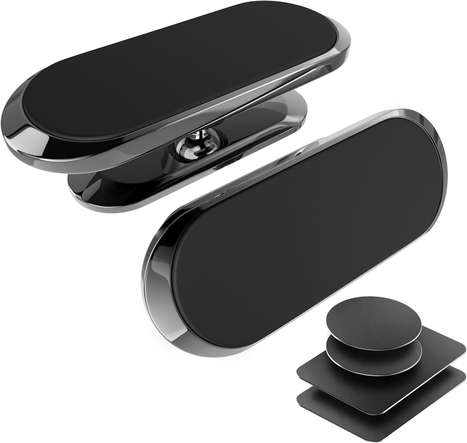 2-Pack Super Strong N52 Magnetic Car Phone Mount with 8 Magnets