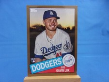 Gavin Lux Topps 2020 RC Rookie 1985 85 Gold 17/50