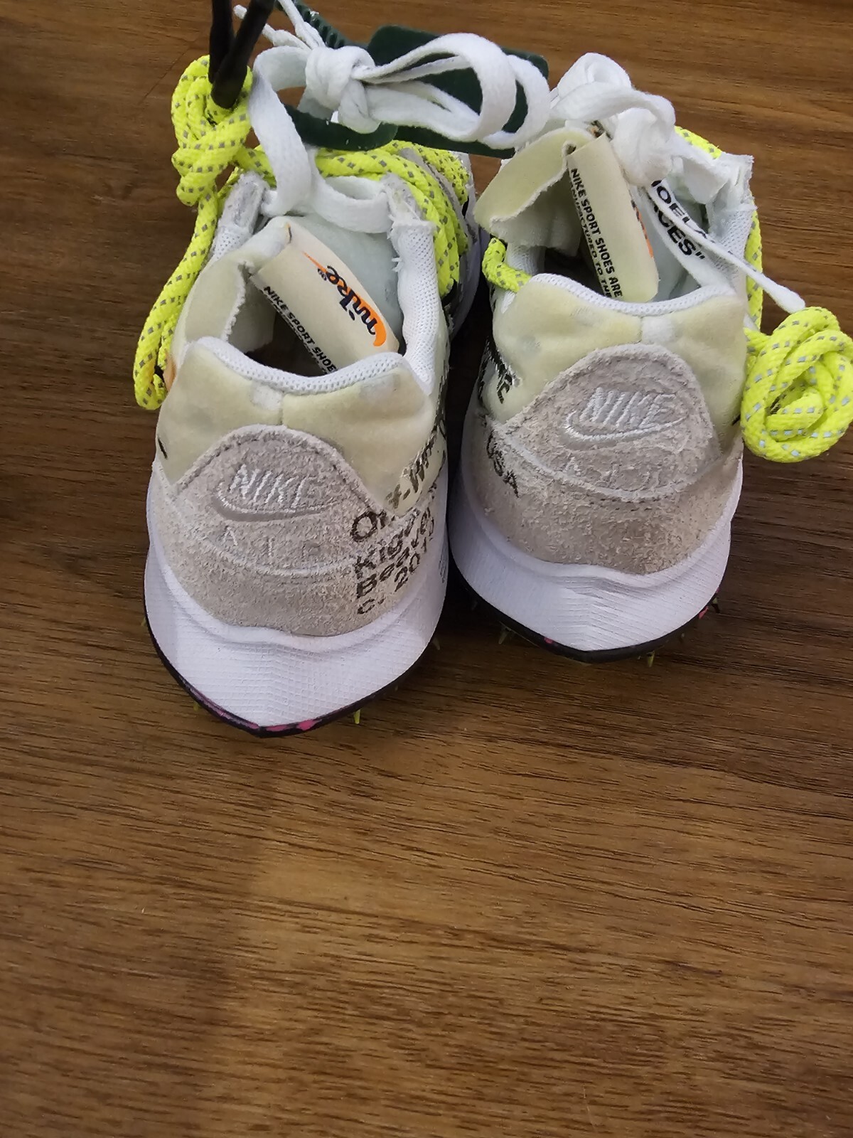OFF WHITE X NIKE Air Zoom Terra Kiger 5 x bianco sporco ""Bianco"" Wmns taglia 6 W 4 5 M CD8179 100