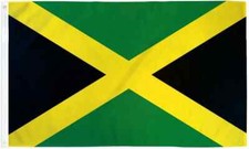 Jamaica 3x5ft Poly Flag International Jamaican Country Flag of Jamaica
