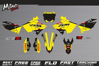 Graphics Kit POLISPORT RESTYLE for Suzuki RM 250 2001-2005 2006 2007 2008 Decals