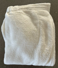 Women's Bath Towel, Shower Wrap One Size 32" long White Spa /College Dorm OB
