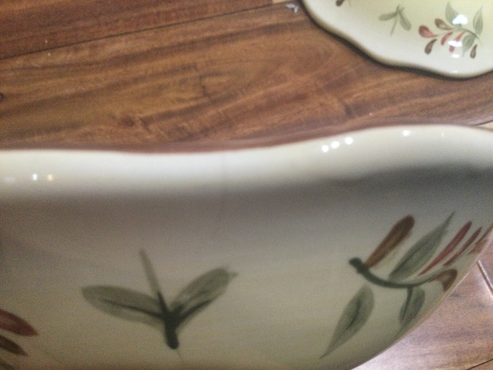 set 4 OR 5 Better Homes and Gardens Tuscan Retreat 8'' BOWLS Scalloped