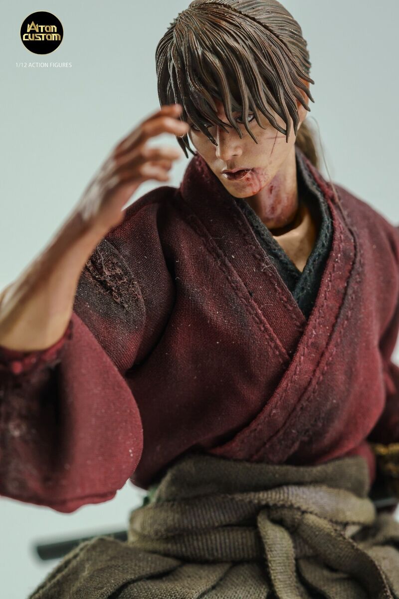 Rurouni Kenshin: The Final / The Beginning 1/6 Scale Figure Himura  Kenshin (Satoh Takeru) - Hiten Mitsurugi-Ryu Battojutsu no Kamae (NOT incl.  movie