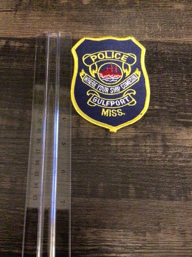 Gulfport Mississippi Police Patch