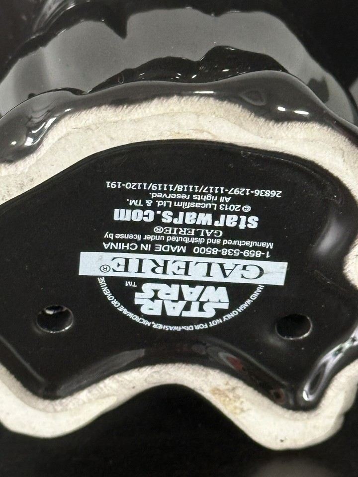 Star Wars Darth Vader Ceramic Full Body Cup Candy Dish Pencil Holder