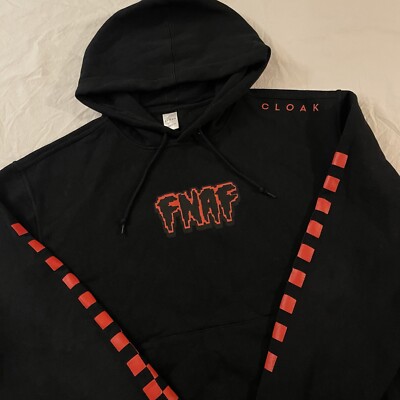 Pull à capuche CLOAK X FNAF Five Nights at Freddy taille L noir
