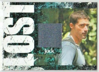LOST ARCHIVES MATTHEW FOX as JACK SHEPHARD PIECEWORKS CARD 355/375