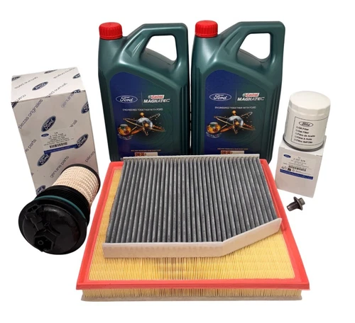 Genuine Ford Transit Custom 16-21 2.0L Ecoblue Full Service Kit Inc 0W30 Oil