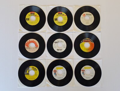 Tony Rebel Marcia Griffiths Red Dragon Fox Rat Anthony Red Rose Reggae 7'' Lot x9
