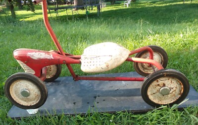 Rare 1950s Blazon Vintage Catalina Racer IRISH MAIL Push Pull Toy Car 