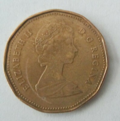 Canada 1989 Dollar ($1 Coin) circulated and in good condition