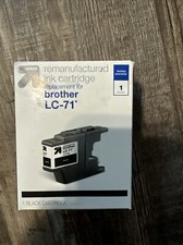 BROTHER LC71BK Up & Up Black Ink Cartridge