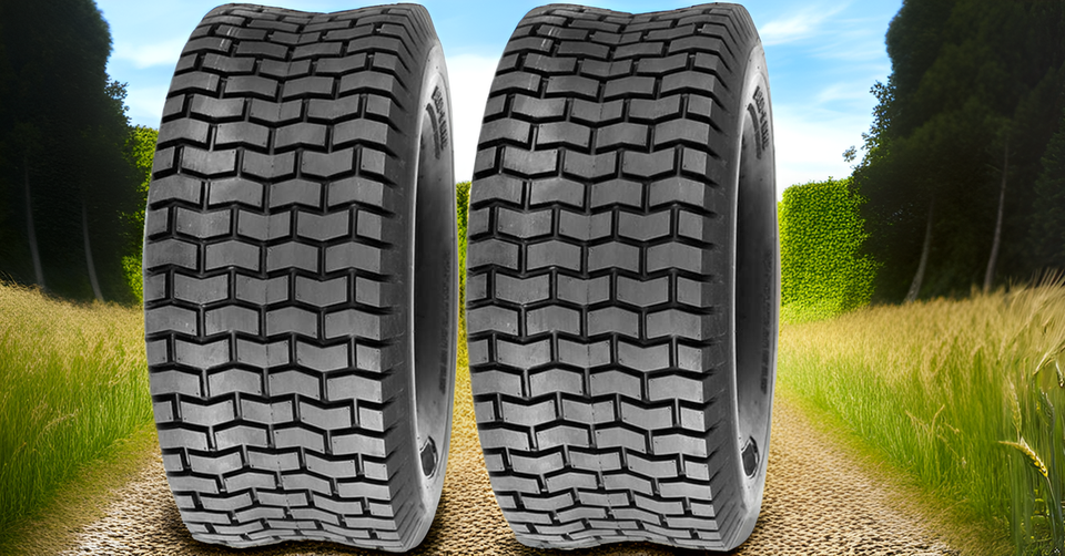 2 - 20X10.00-10 4 Strati Deestone D265 Turf Saver Rasaerba Pneumatici