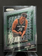2024 Panini Prizm WNBA Jonquel Jones New York Liberty Fearless Green Prizm #8