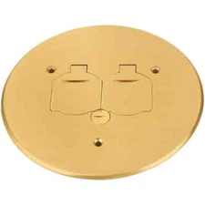 NEWHOUSE ELECTRIC Round Floor Box Outlet Cover