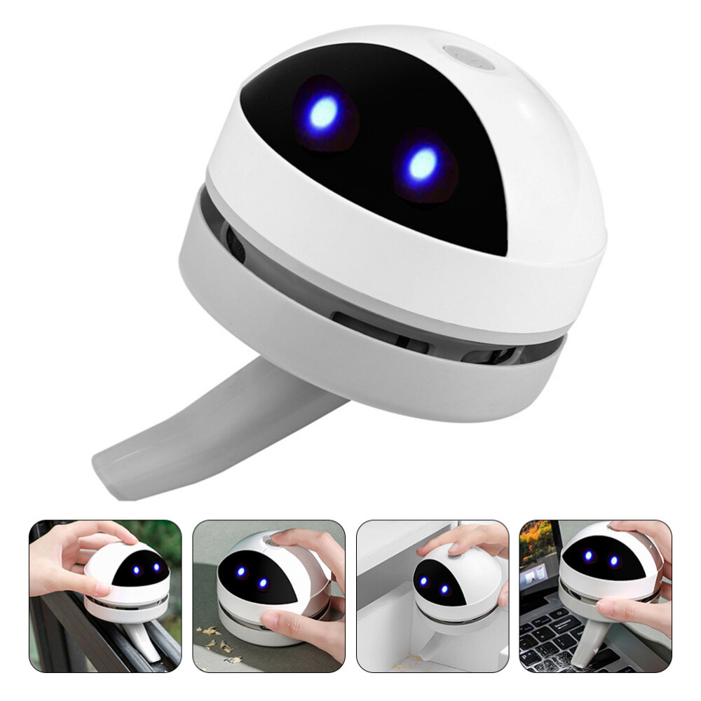 1 PC Mini Crumb Vacuum Household Electric Cleaner ladybug desk vacuum