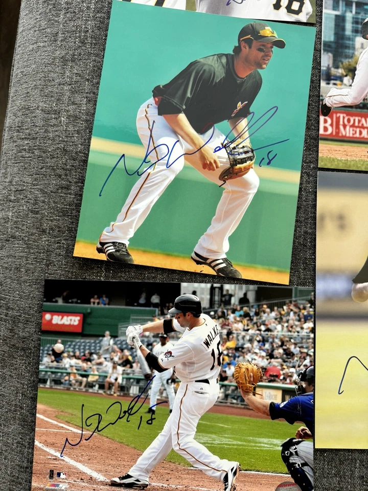 NEIL WALKER PITTSBURGH PIRATES SIGNED AUTOGRAPHED 8X10 Lot Of 8 With Cutch - Image 4 of 4