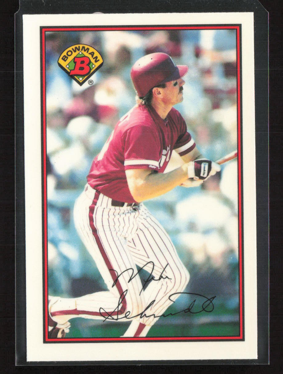 1989 Bowman #402 Mike Schmidt Collector's Edition (Tiffany) NM