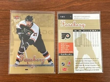 PETER FORSBERG 2004-05 FLEER ULTRA PHILADELPHIA FLYERS CARD #141