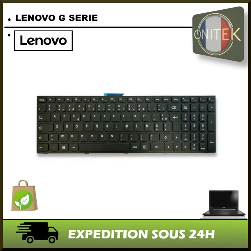 CLAVIER FRANÇAIS ORIGINAL NOIR POUR LENOVO G SERIE G50-30 G50-45 G50-70