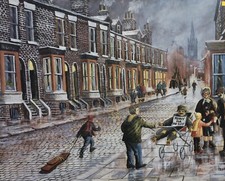 Penny For The Guy B. McMullen Limited Edition Litho Print. Numbered And Signed