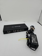 Genuine Ubiquiti EdgeRouter Lite 3-Port Gigabit Router, ERLITE-3 with AC/Adapter