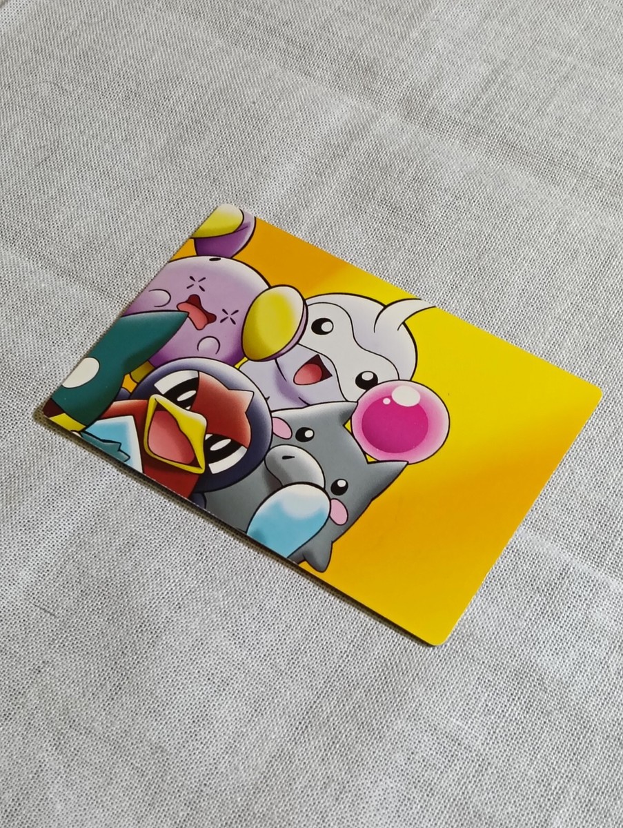 Pichu Pokemon PokePark Adventure Card Japanese Nintendo