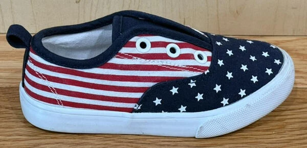 Tenis Gymboree 2017 Star Spangled Days Flag para niños pequeños talla 9 Foto 3 de 4