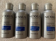 4 X Nexxus Therappe Moisture Shampoo Protein Fusion Travel Size 3 Oz Each  New