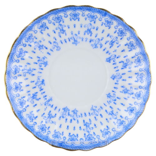 Untertasse für Tee D 14 cm  Schaller Bavaria blaue Lilie - Bild 1 von 1