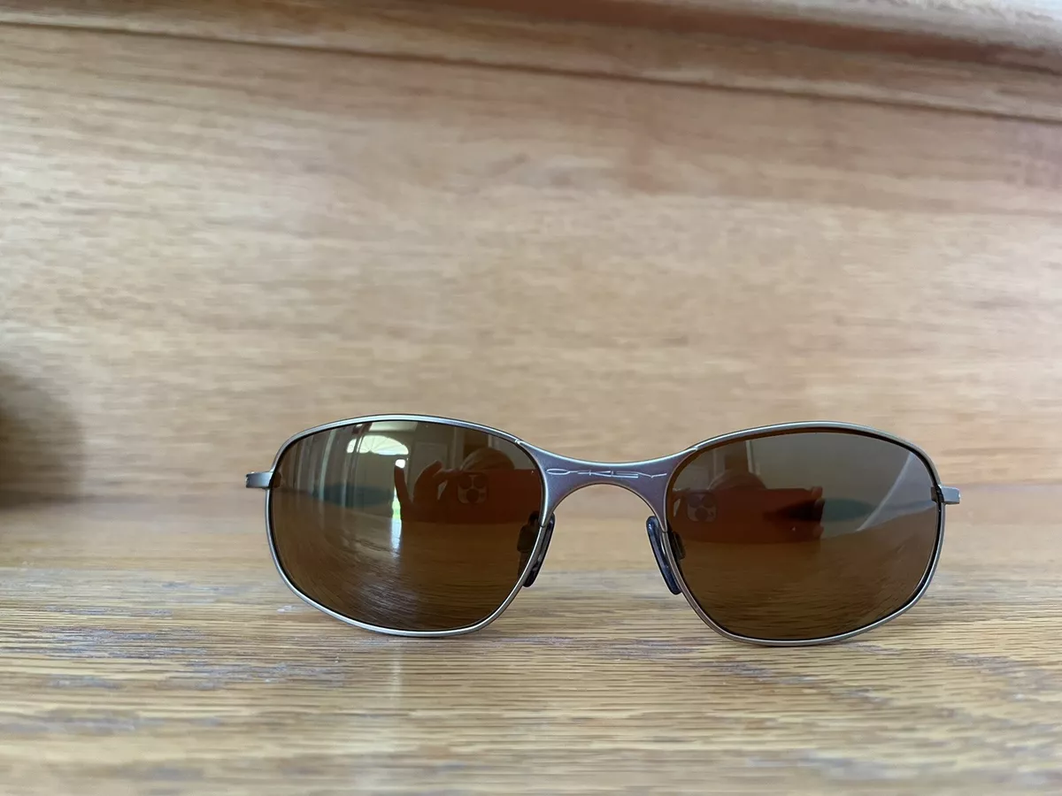 vintage Oakley square Wire 1.0 sunglasses and Sunglass Case eBay