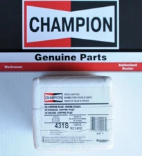 24 pack Genuine Champion Spark Plugs RC14YC Engine Shop Pack for Briggs Kohler