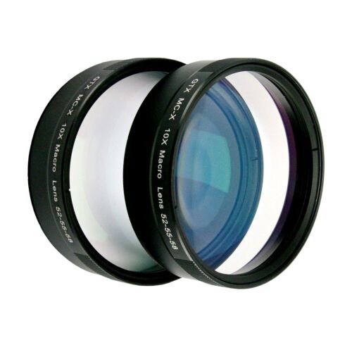 10X Macro Photography Camera Lens 52mm 55mm 58mm 72mm 77mm X Series Up Close - Imagen 1 de 16