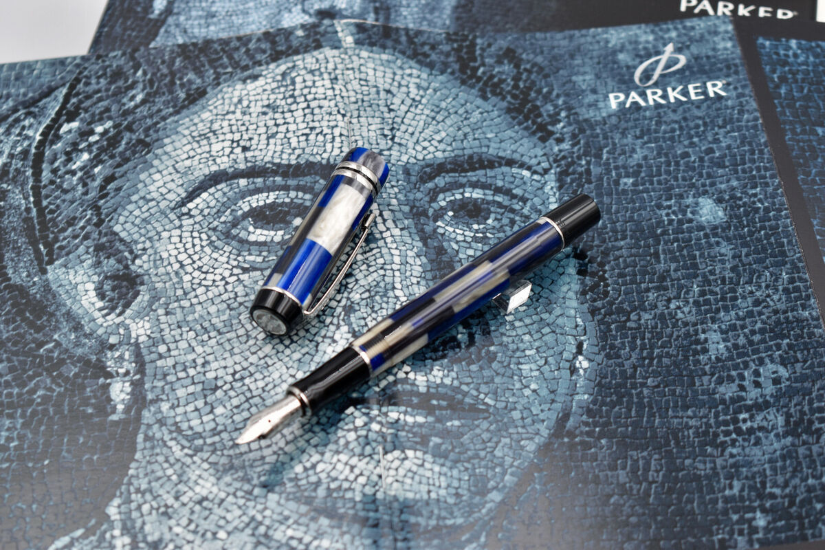 PARKER Duofold Special Edition International Mosaic Blue PARKER Duofold Special Edition International Mosaic Blue