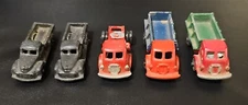 VTG 1950 & 1960 Authenticast / Comet Lot of 5 Pickup Truck Ford Dump Truck RARE