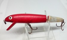 Cotton Cordell Rattlin Jointed Red Fin G Finish Red/Wht 4" Jerkbait Fishing Lure